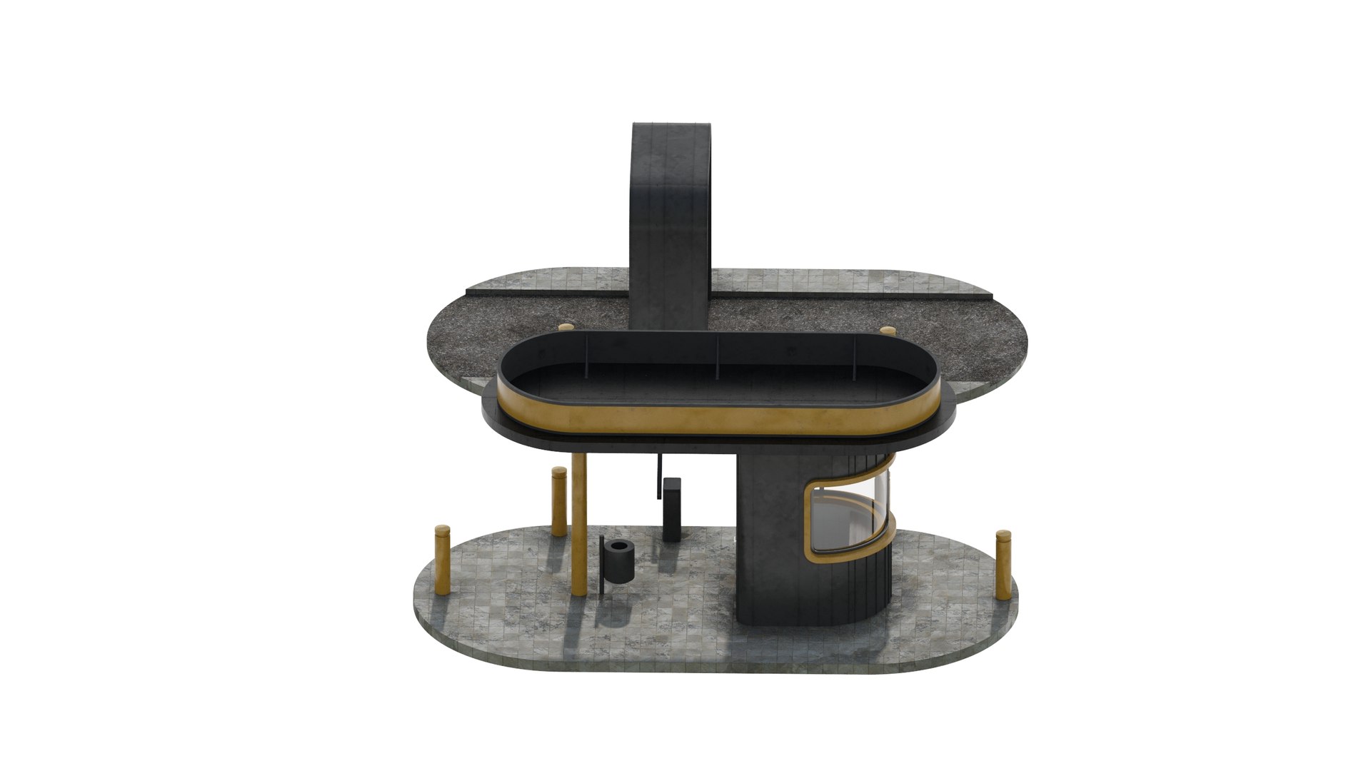 Security Post 1 Model - TurboSquid 1935916