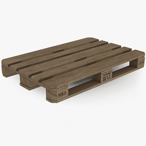 3D wooden pallet
