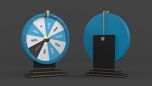 3D model Wheel of Fortune