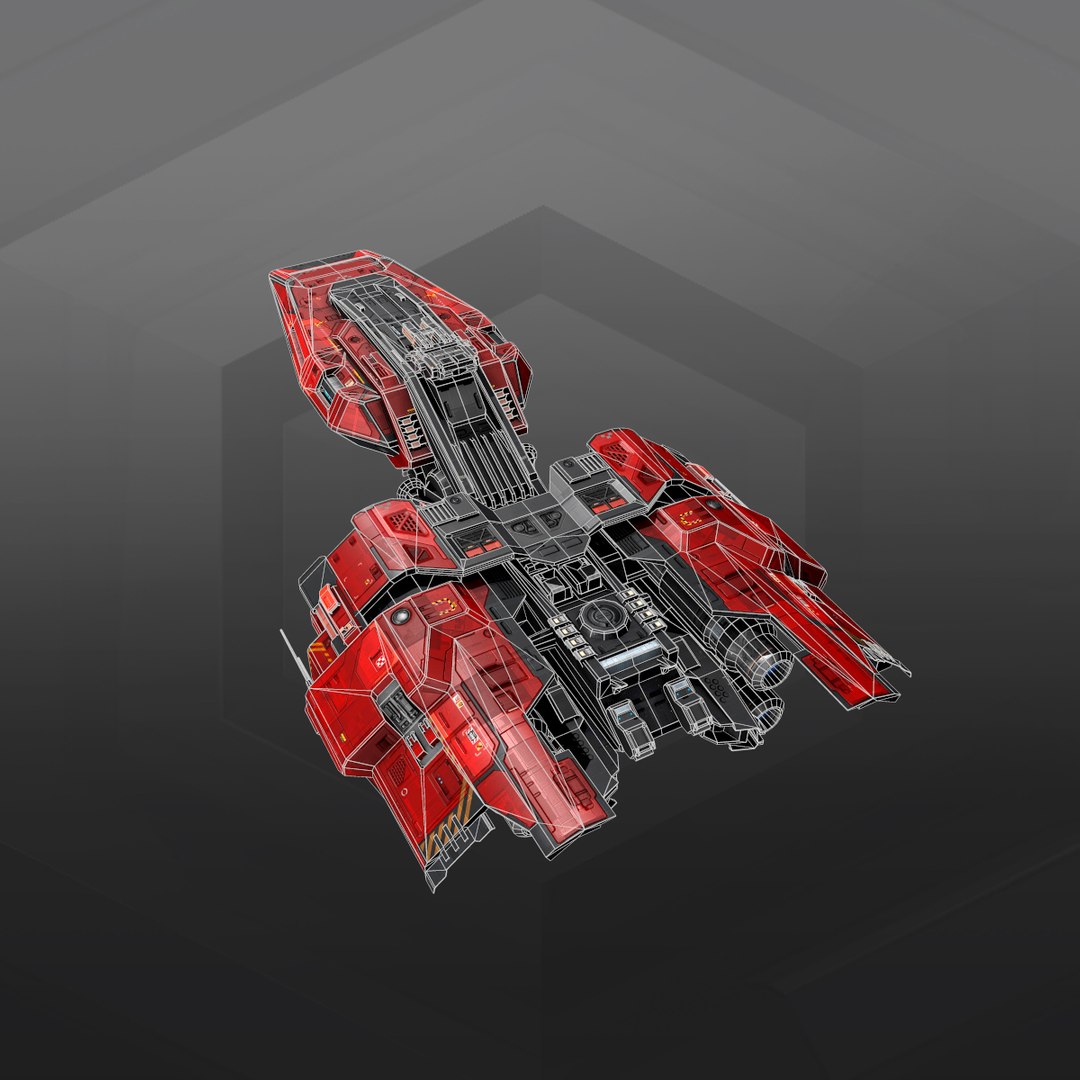 3D Commander Ship Gb7 Model - TurboSquid 1374752