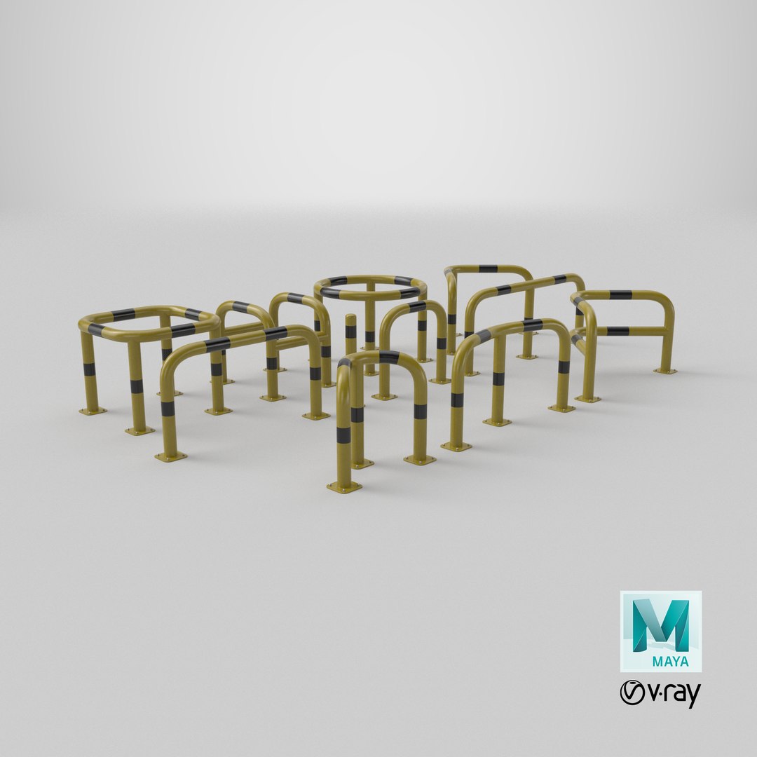 Modular Collision Barriers - Guard Rails 3D model https://p.turbosquid.com/ts-thumb/7q/aHRrdh/dX/stemcell_maya_vray_render/png/1784557735/1920x1080/fit_q87/ee953dfb2ab4b380fc9853358710c8251d753d57/stemcell_maya_vray_render.jpg