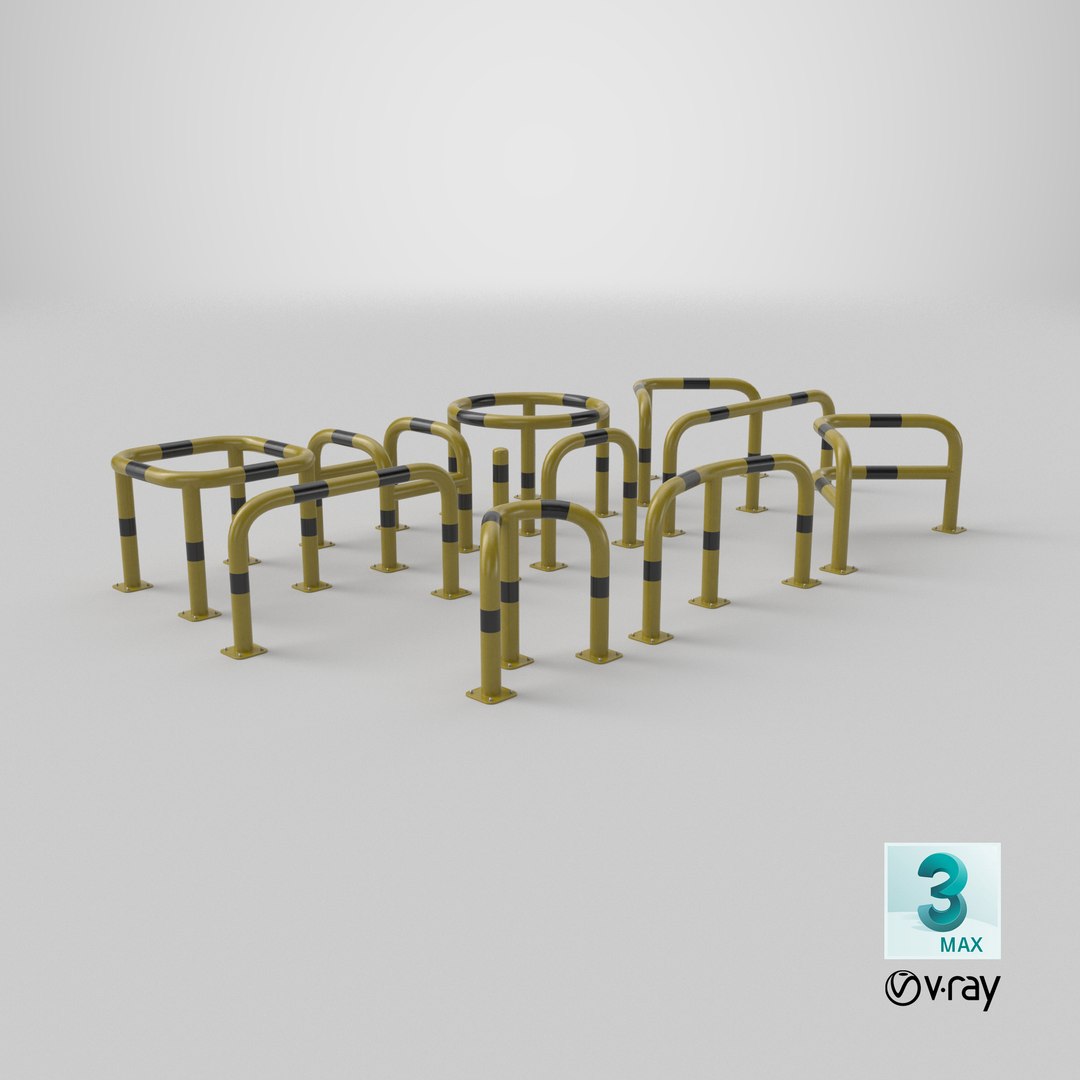Modular Collision Barriers - Guard Rails 3D model https://p.turbosquid.com/ts-thumb/7q/aHRrdh/pY/stemcell_max_vray_render/png/1784557741/1920x1080/fit_q87/5daa8026307d66eed68eb788cc4cc04896c990a1/stemcell_max_vray_render.jpg
