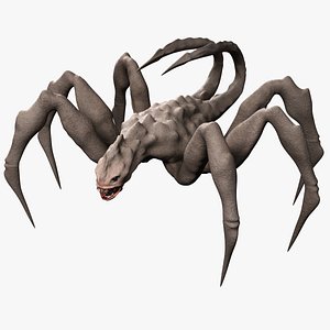 spider monster 3D model