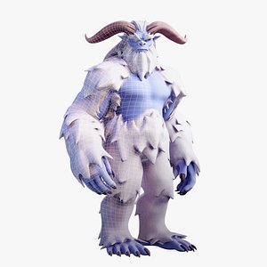 Stylized Fantasy Yeti