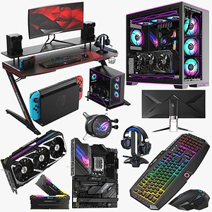 Largest Detailed Gaming Desk Collection