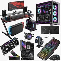 Largest Detailed Gaming Desk Collection