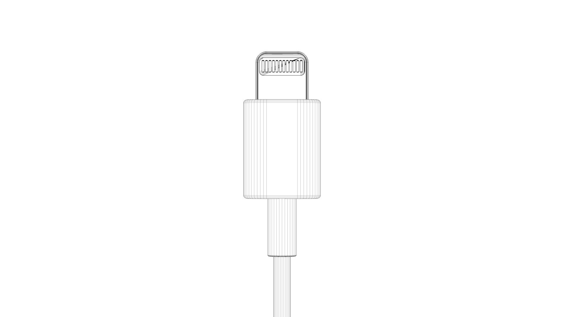 Free 3D Mobile Phone Charging Cable - TurboSquid 2238448