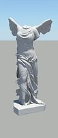 roman figure 3d model 05