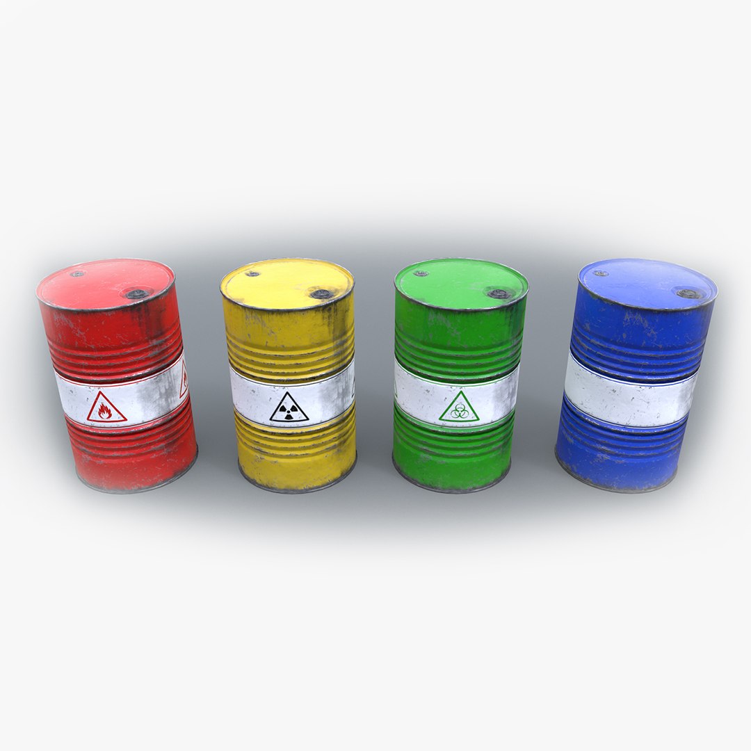 3D Model Barrel Low-poly 3D Model - TurboSquid 1835750
