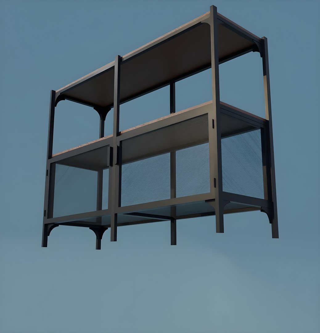 3D Shoe Rack - TurboSquid 2254948