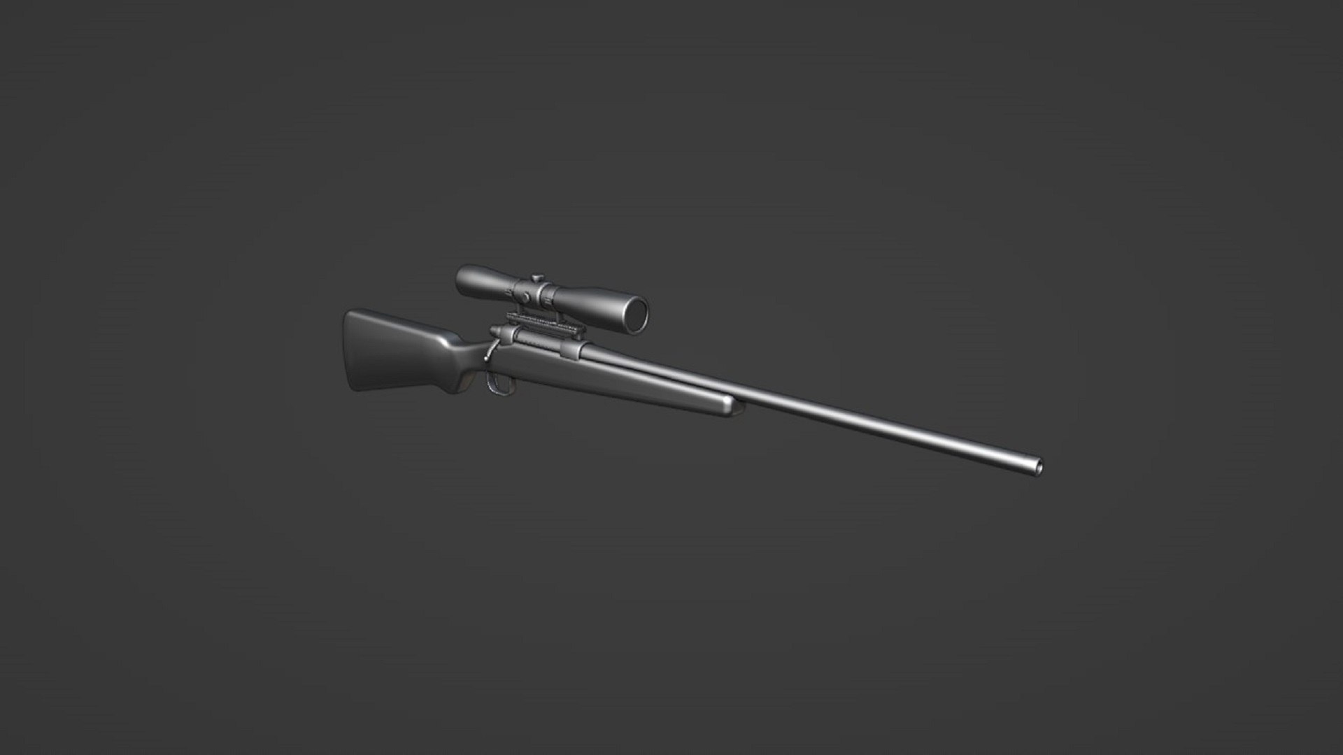 3D Sniper Rifle Model - TurboSquid 2309591