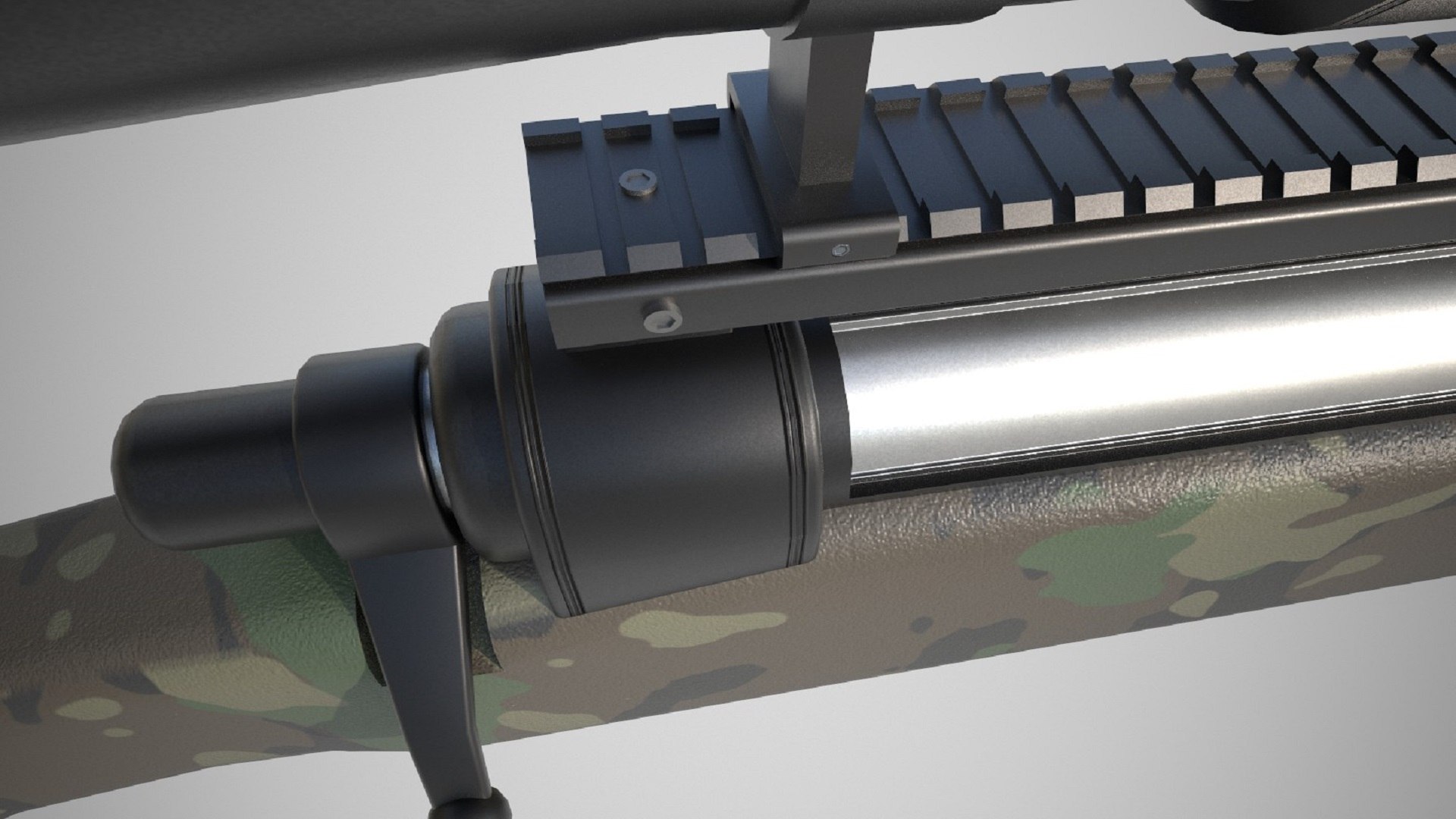 3D Sniper Rifle Model - TurboSquid 2309591