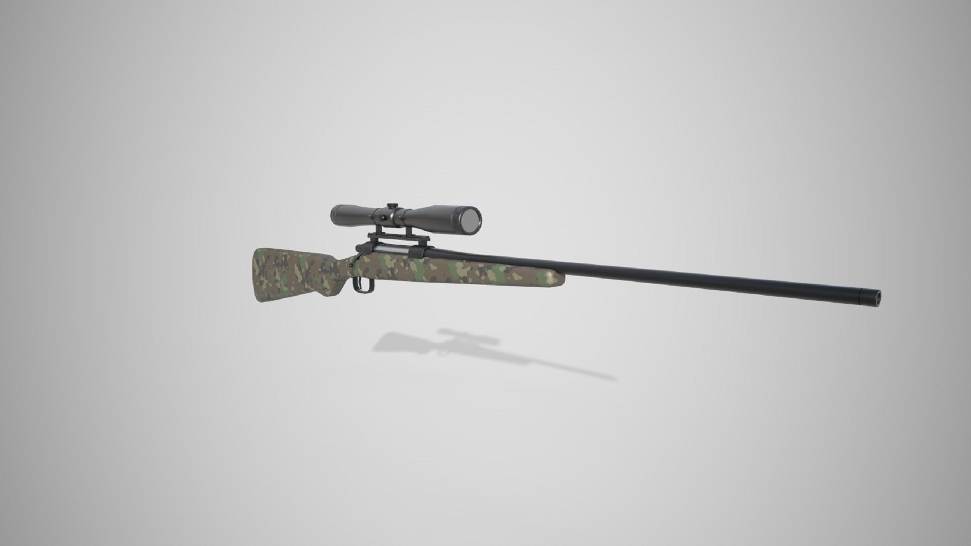 3D Sniper Rifle Model - TurboSquid 2309591