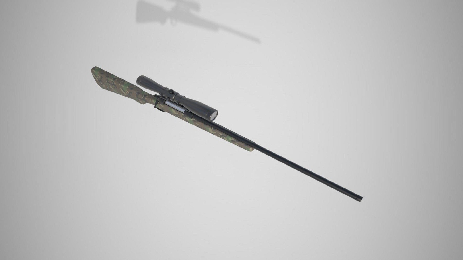 3D Sniper Rifle Model - TurboSquid 2309591