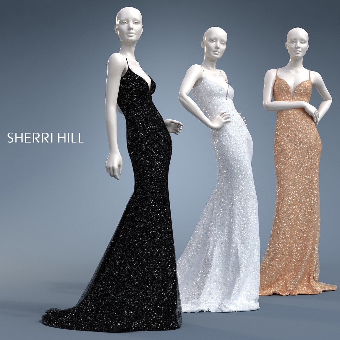 Sherri hill shop 50860 used