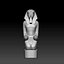 3d egyptian sculpture model