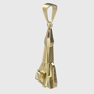 Space Ship Pendant model