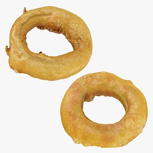 Onion Ring Collection 3D model
