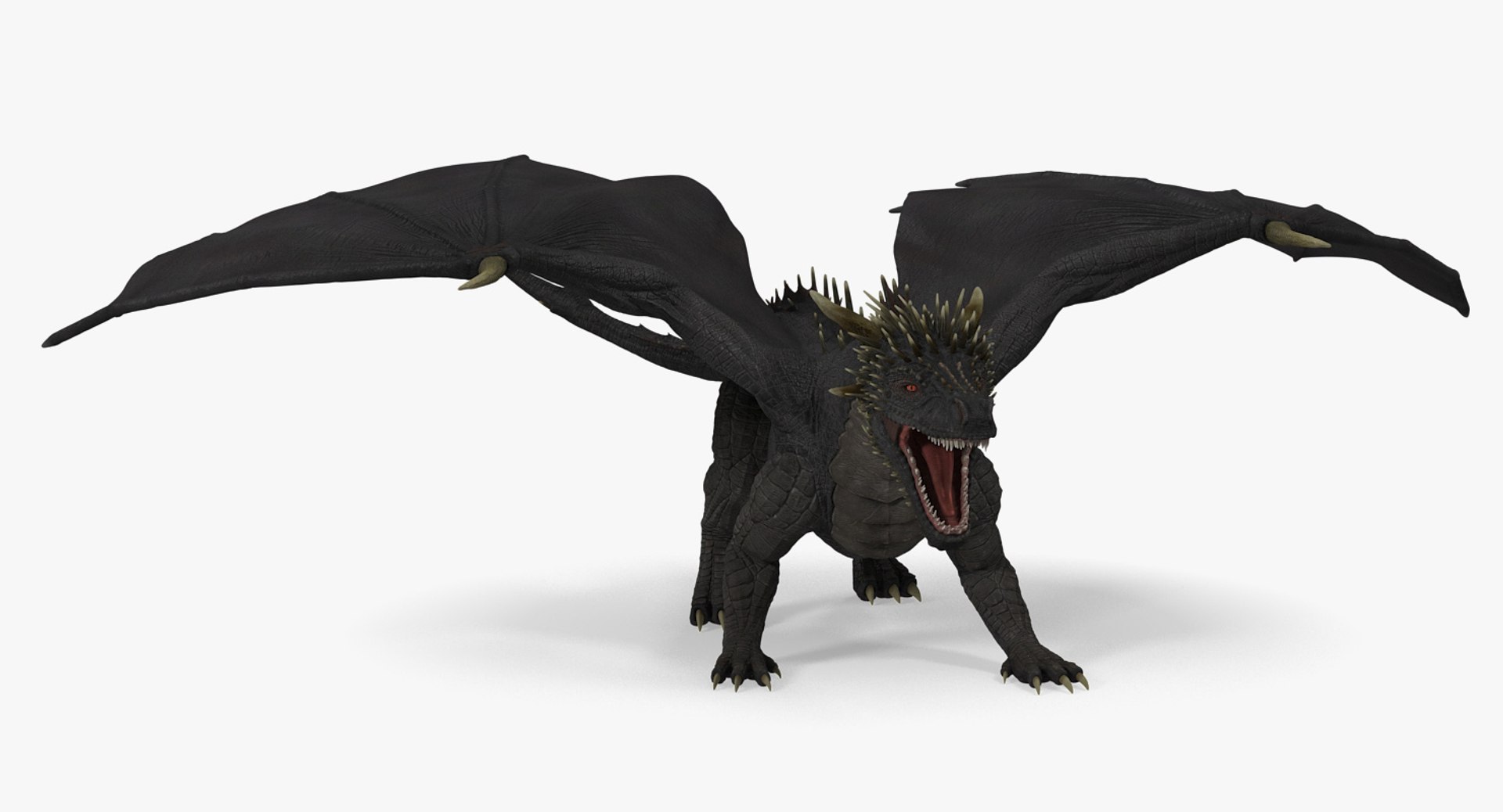 Dragon Attacking Pose 3D Model - TurboSquid 1330078