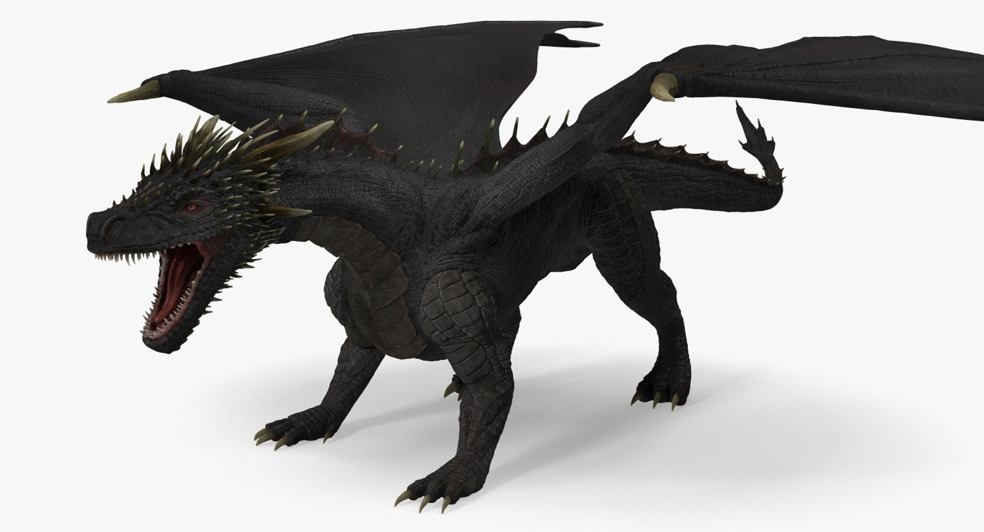 Dragon Attacking Pose 3D Model - TurboSquid 1330078