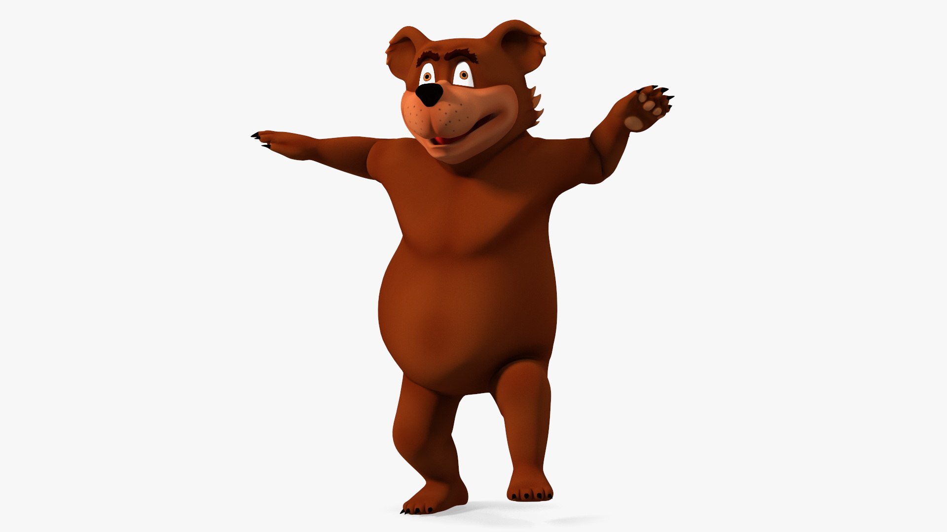 3D Cartoon Rigged Characters Collection https://p.turbosquid.com/ts-thumb/7r/AQD0pw/6o/funnybrownbearriggedc4dmodel001/jpg/1789175545/1920x1080/fit_q87/023ccff0a1117f81112cfea6976d516bdd446904/funnybrownbearriggedc4dmodel001.jpg
