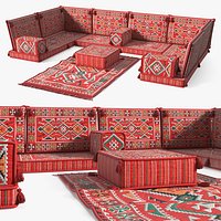 Arabic Majlis Floor Seating Set