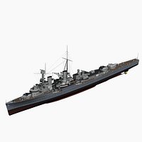 Light Cruiser Koenigsberg German Navy WW2