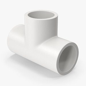 Water Plastic Tee Pipe