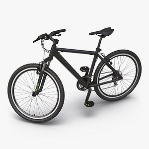 Mountain Bike Generic Black Rigged