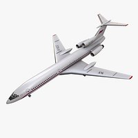 Tupolev Tu-154 Russia With LODs --185--