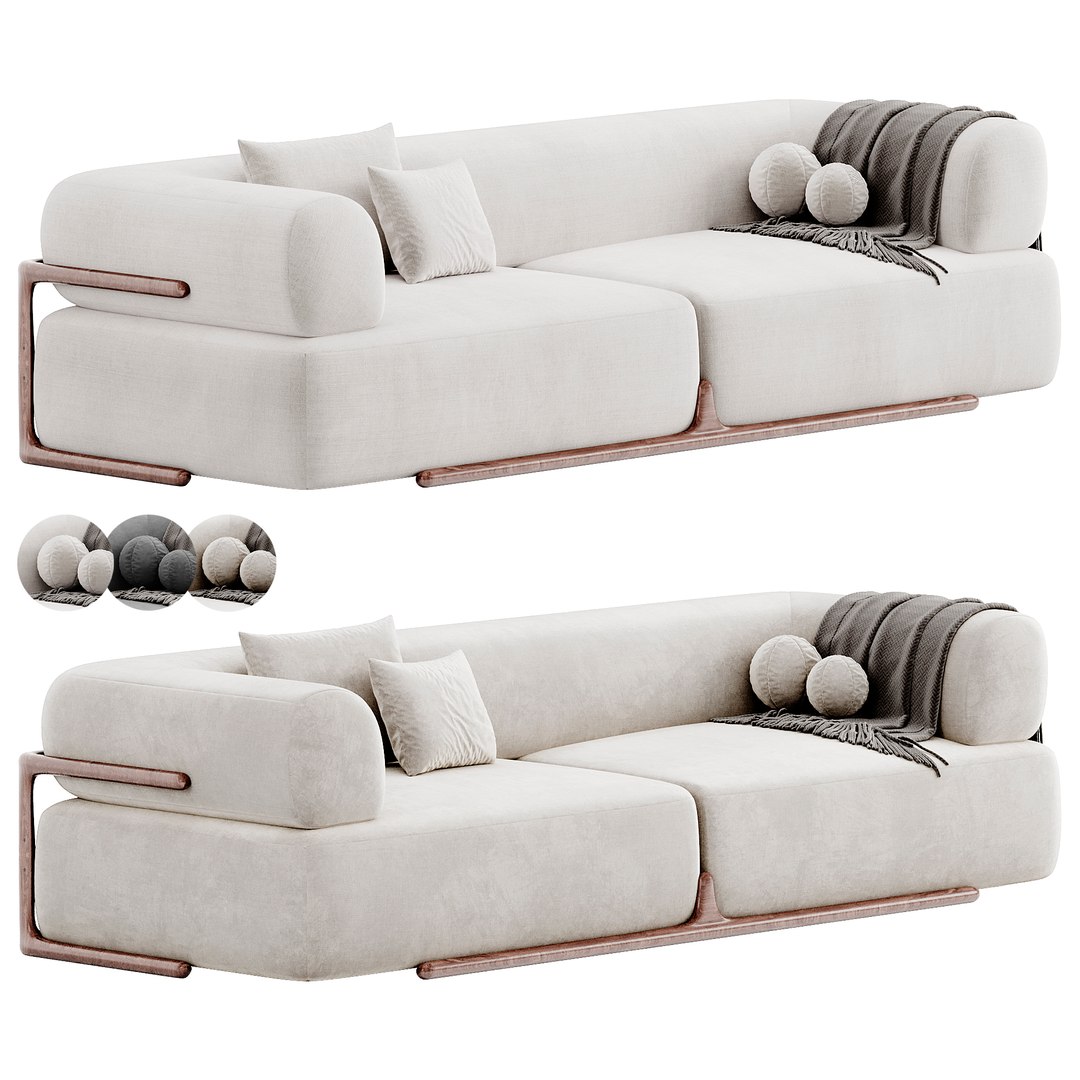 KLEM Sofa By Porada 3D Model - TurboSquid 2244658