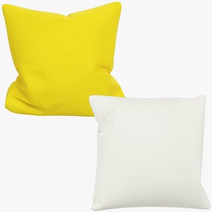 Sofa Pillows Collection V8 3D model