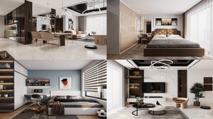 Apartment of Mrs Hoa - Titan6 - MAX FBX OBJ SKP DAE Simlab