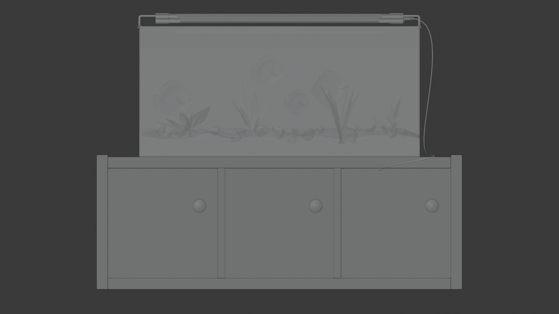 Fish Tank Model TurboSquid 1811172