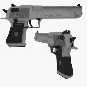 Revolver Gun 3D