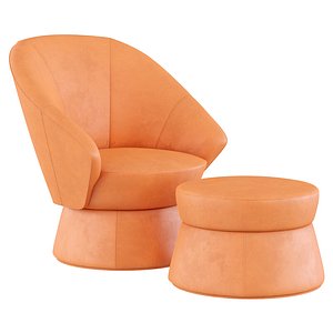 Armchair by DeSede 3D model