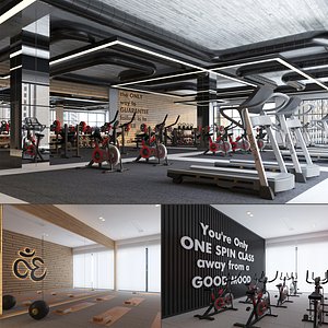 Fitness Center Gym Interior