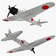 mitsubishi a6m zero rigged max