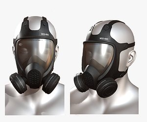 gas mask 3D