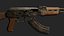 AK-47 Realistic Game ready