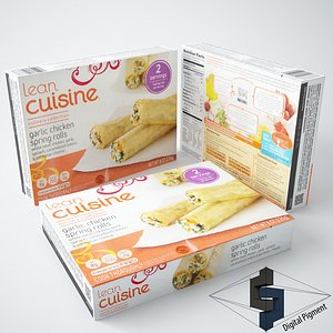 Lean Cuisine Garlic Chicken Spring Rolls