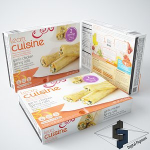 Lean Cuisine Garlic Chicken Spring Rolls