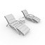 Sun Lounger 17 3D
