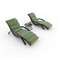 Sun Lounger 17 3D
