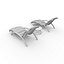 Sun Lounger 17 3D