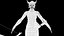 3D 숲 소녀