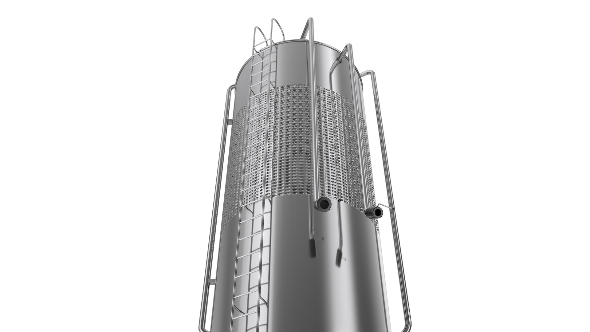 3D Model Stainless Steel Wine Fermentation Tank - TurboSquid 2207841