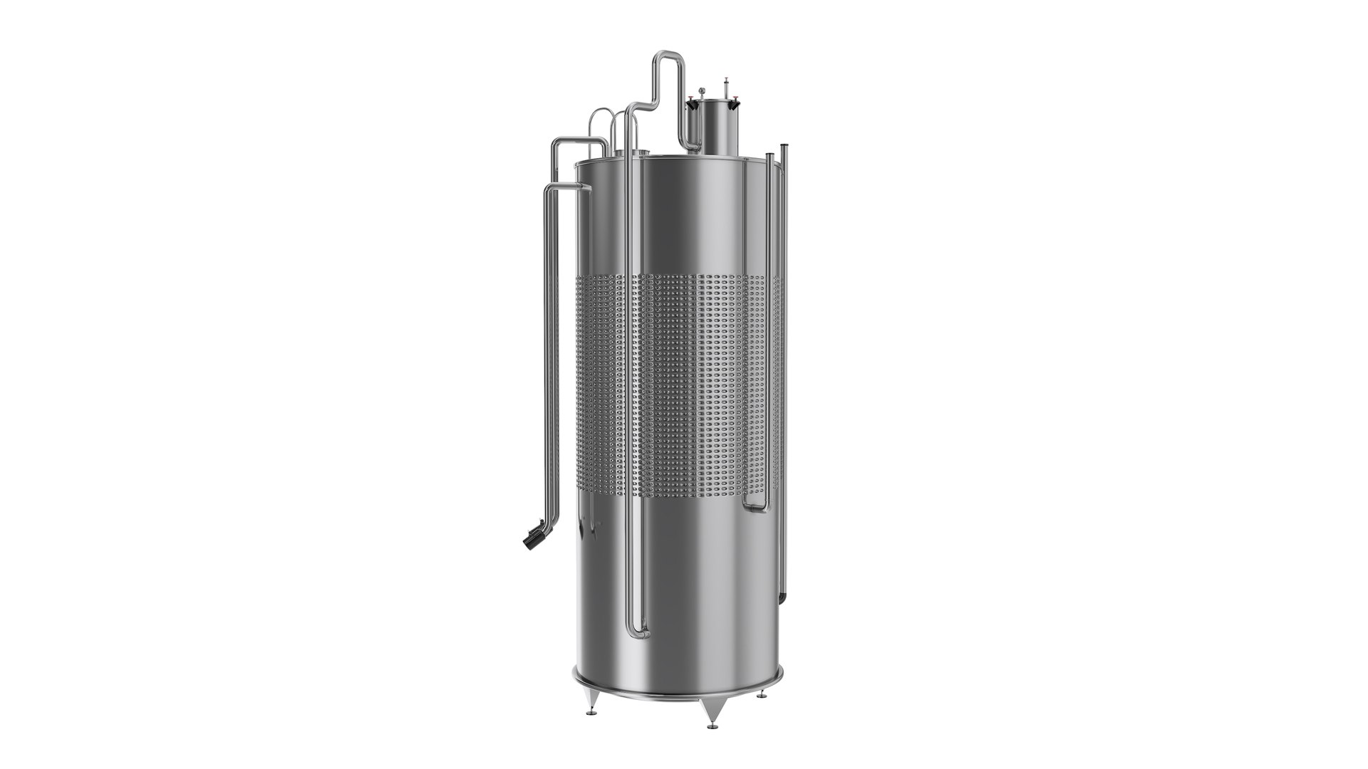 3D Model Stainless Steel Wine Fermentation Tank - TurboSquid 2207841