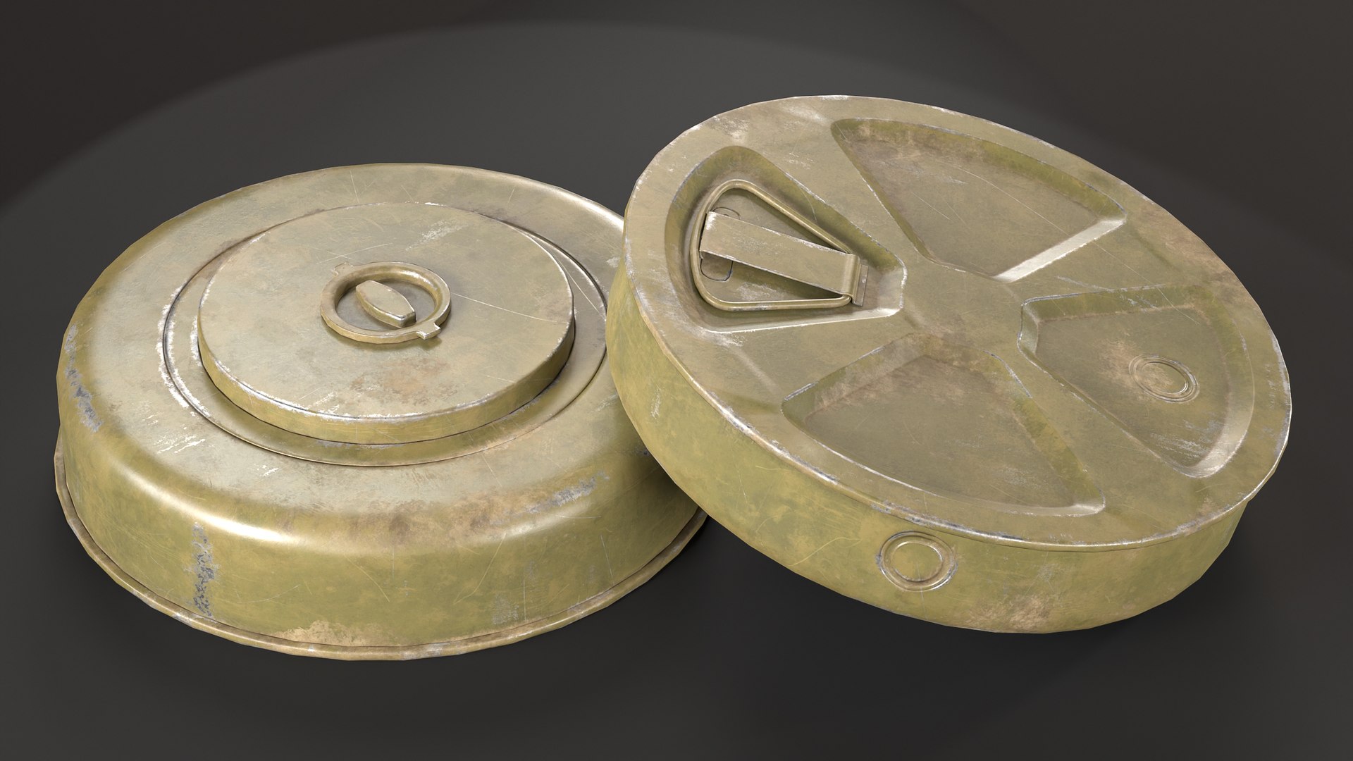 M6 Anti-Tank Mine 3D model https://p.turbosquid.com/ts-thumb/7r/vjMu5D/AH/6_m6/jpg/1759046371/1920x1080/fit_q87/6575a98978fc9ffdc6af5356a0e91016b4890234/6_m6.jpg