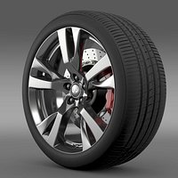 Infiniti Q70 wheel